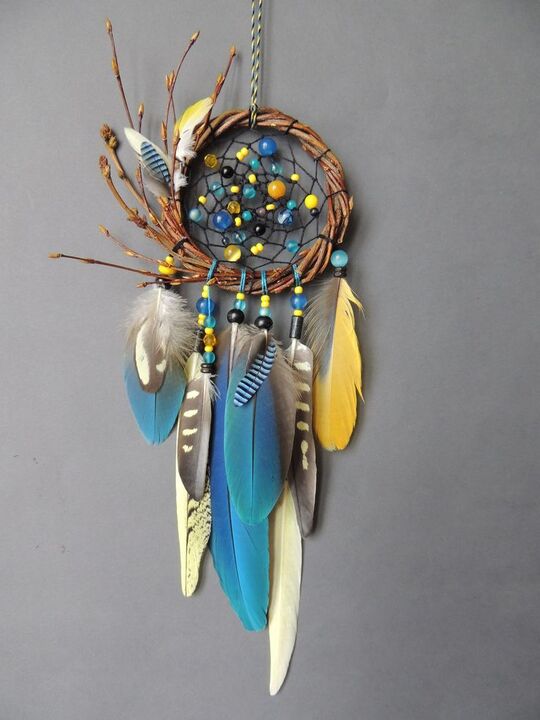 Dream catcher as an amulet of well-being