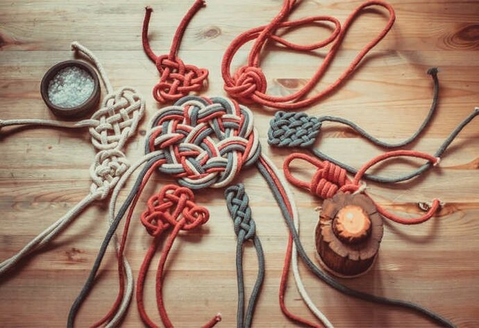 homemade amulets for money from threads