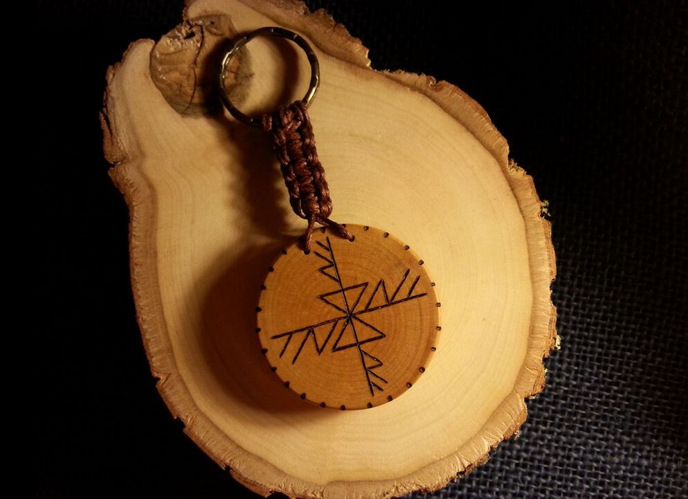 The rune amulet Mill will bring prosperity to the owner