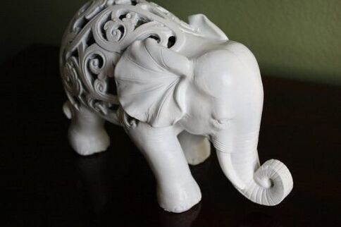 Figure of an elephant as an amulet of luck